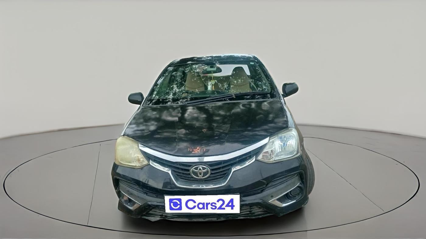 2011 Toyota Etios G, CNG, Manual, 99,069 km, exterior