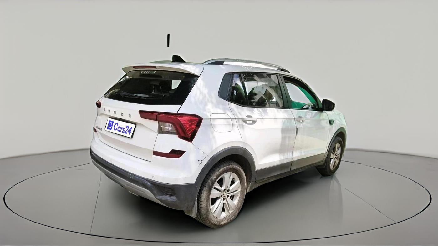2022 Skoda KUSHAQ AMBITION 1.0L TSI AT, Petrol, Automatic, 49,024 km, exterior