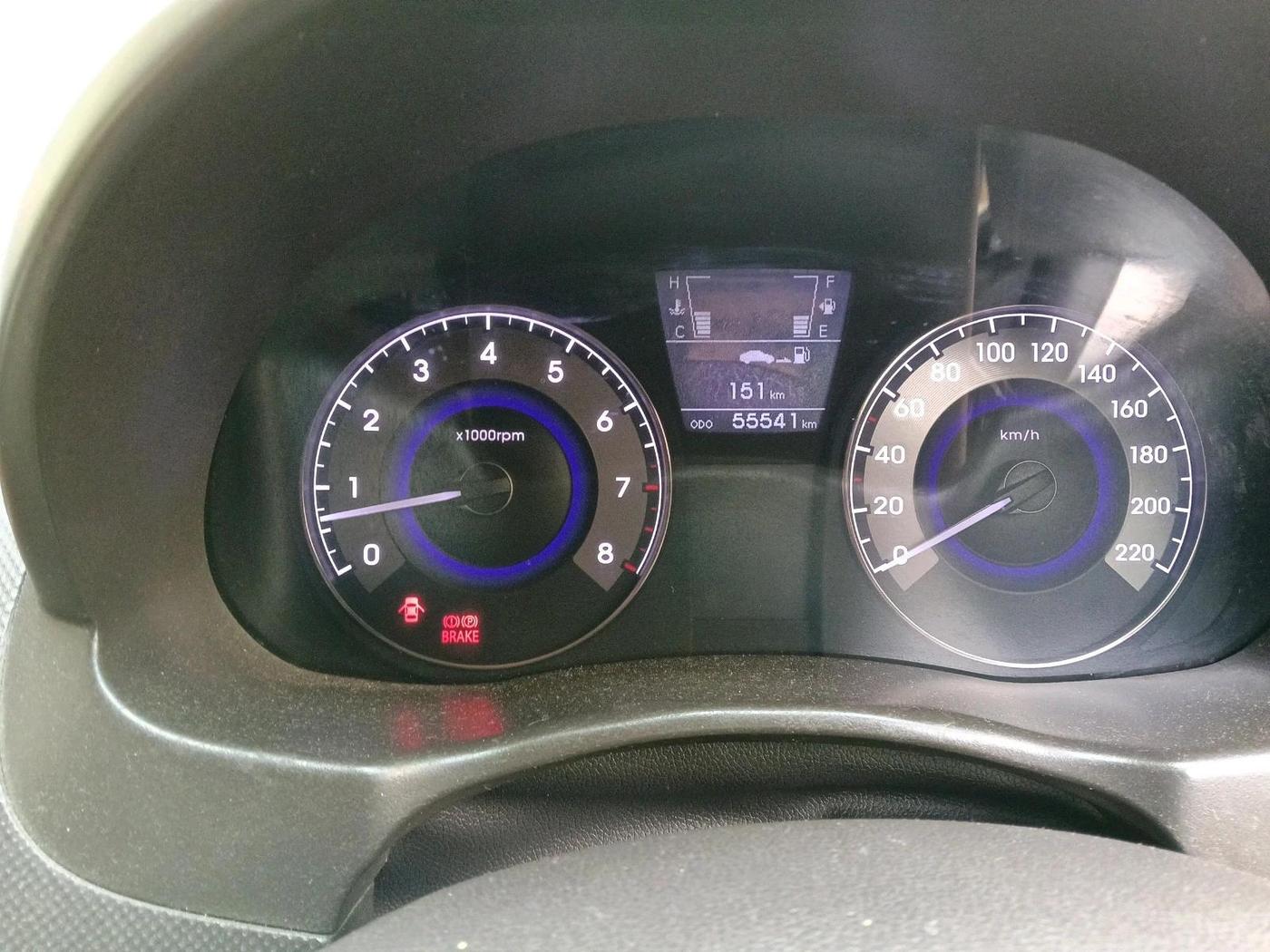 2013 Hyundai Verna FLUIDIC 1.6 VTVT SX, Petrol, Manual, 55,541 km, interior