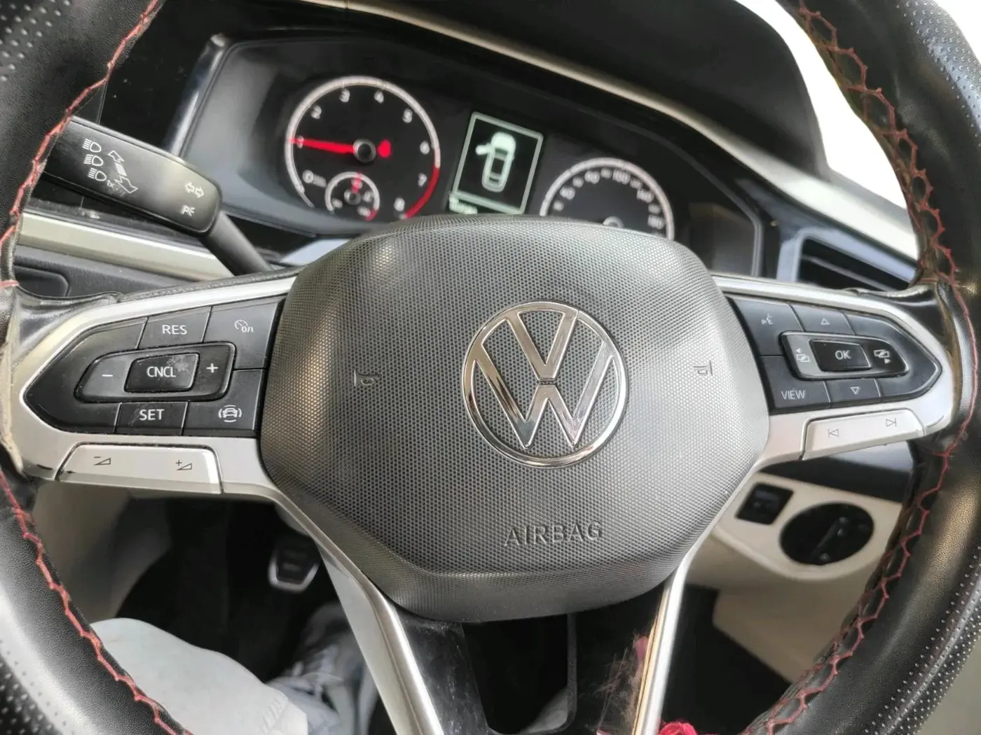 2022 Volkswagen VIRTUS HIGHLINE TSI 1.0 MT, Petrol, Manual, 1,03,580 km, interior
