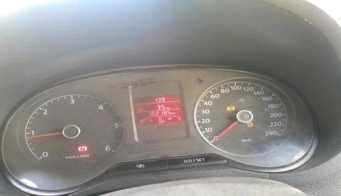 2013 Volkswagen Cross Polo HIGHLINE TDI, Diesel, Manual, 1,02,185 km, interior