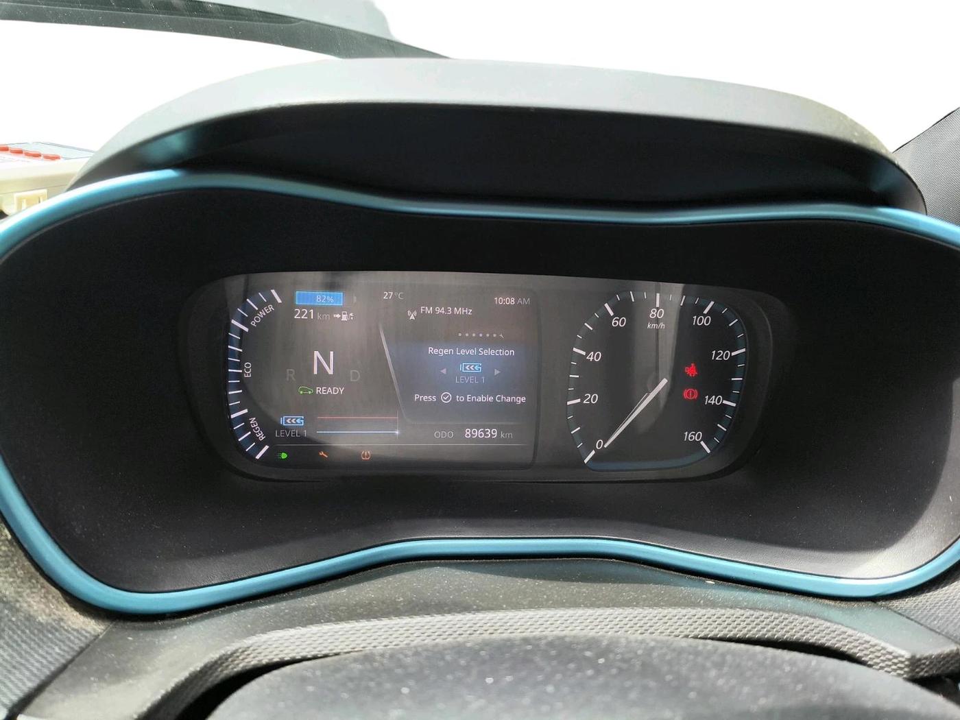 2022 Tata NEXON EV XZ PLUS DARK EDITION, Electric, Automatic, 89,639 km, interior