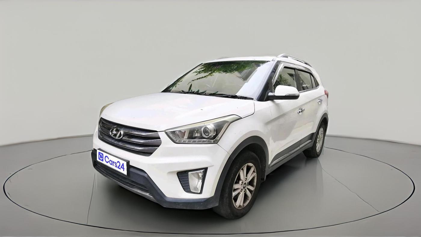 2015 Hyundai Creta SX PLUS AT 1.6 DIESEL, Diesel, Automatic, 1,25,568 km, exterior