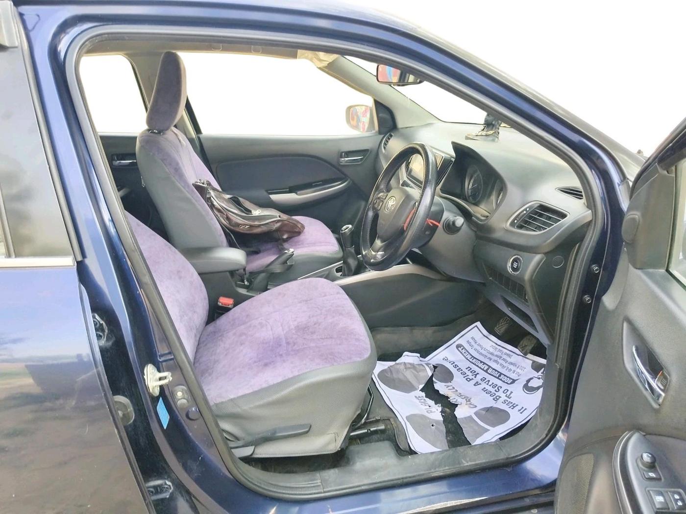 2019 Toyota Glanza G, Petrol, Manual, 1,13,794 km, interior