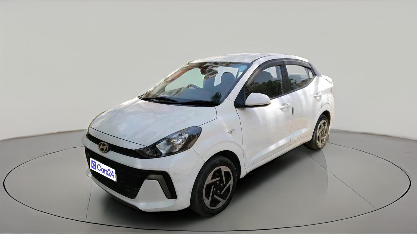 2023 Hyundai AURA S 1.2 CNG, CNG, Manual, 44,995 km, exterior