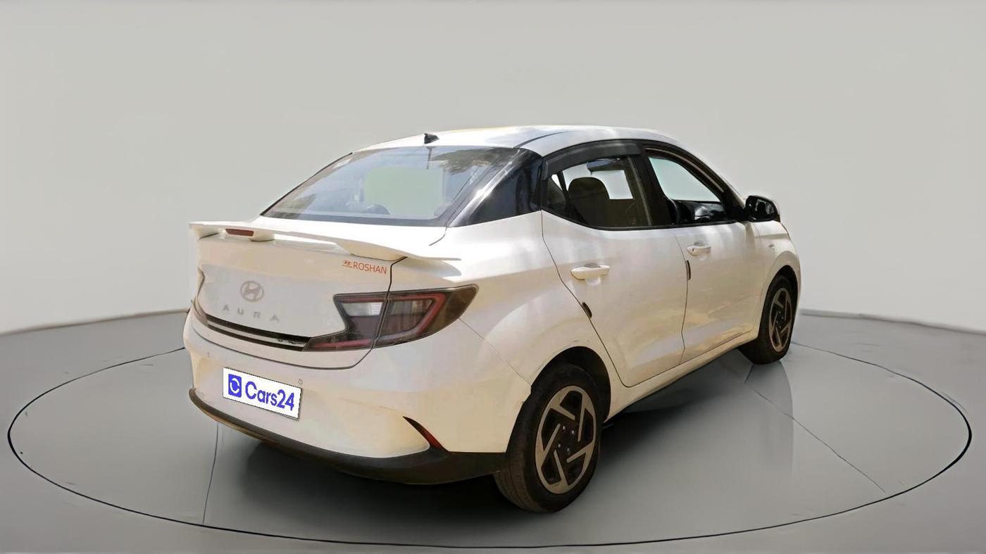 2023 Hyundai AURA S 1.2 CNG, CNG, Manual, 44,995 km, exterior