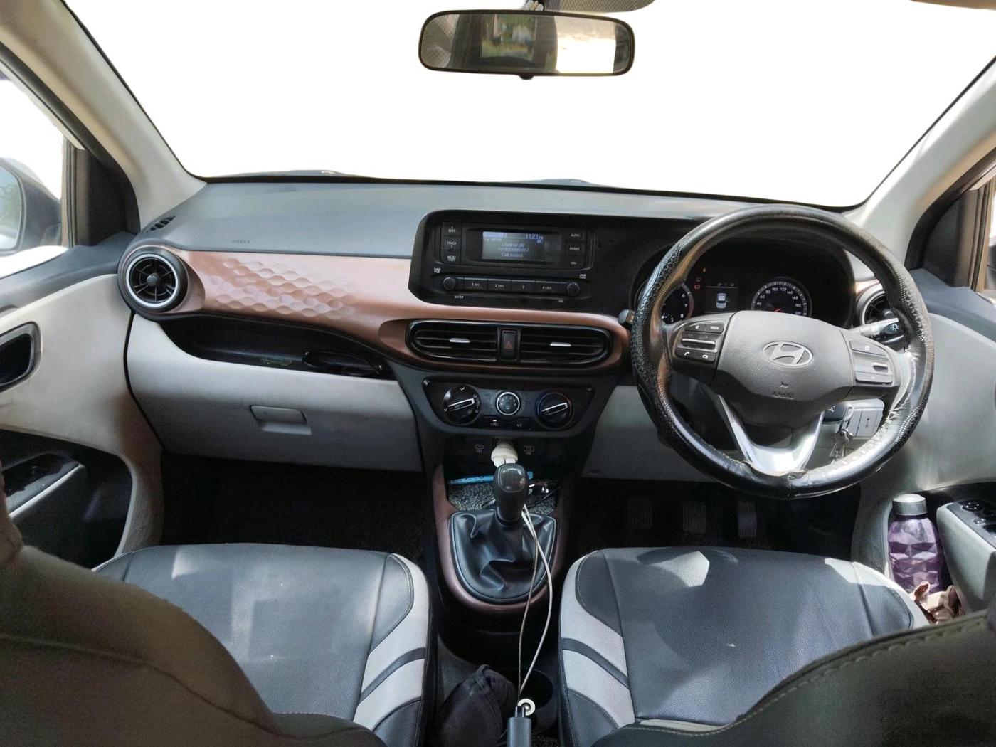 2023 Hyundai AURA S 1.2 CNG, CNG, Manual, 44,995 km, interior
