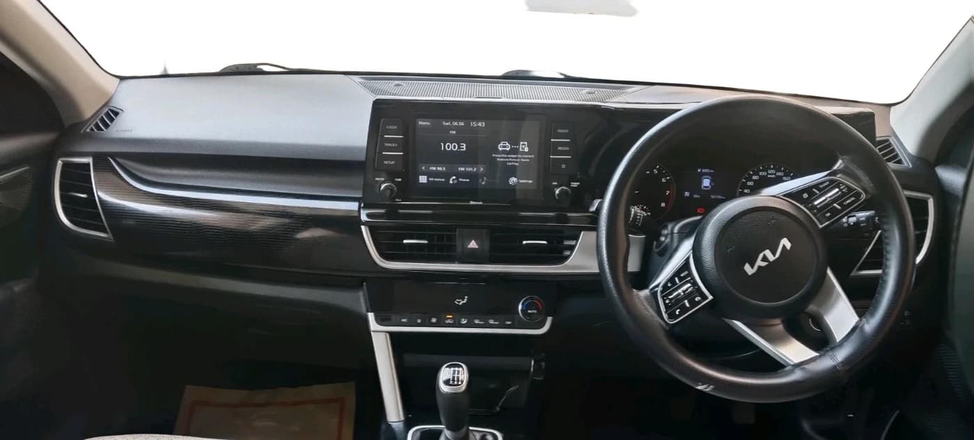 2022 KIA SELTOS HTK PLUS 1.5 IMT, Petrol, Manual, 50,133 km, interior