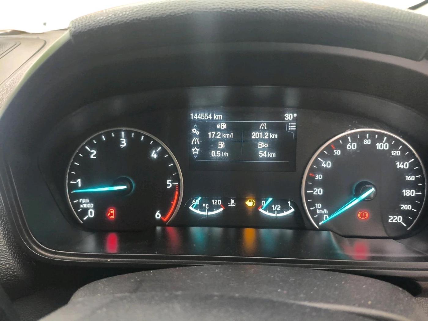 2018 Ford Ecosport TITANIUM 1.5L SPORTS(SUNROOF) DIESEL, Diesel, Manual, 1,44,554 km, interior