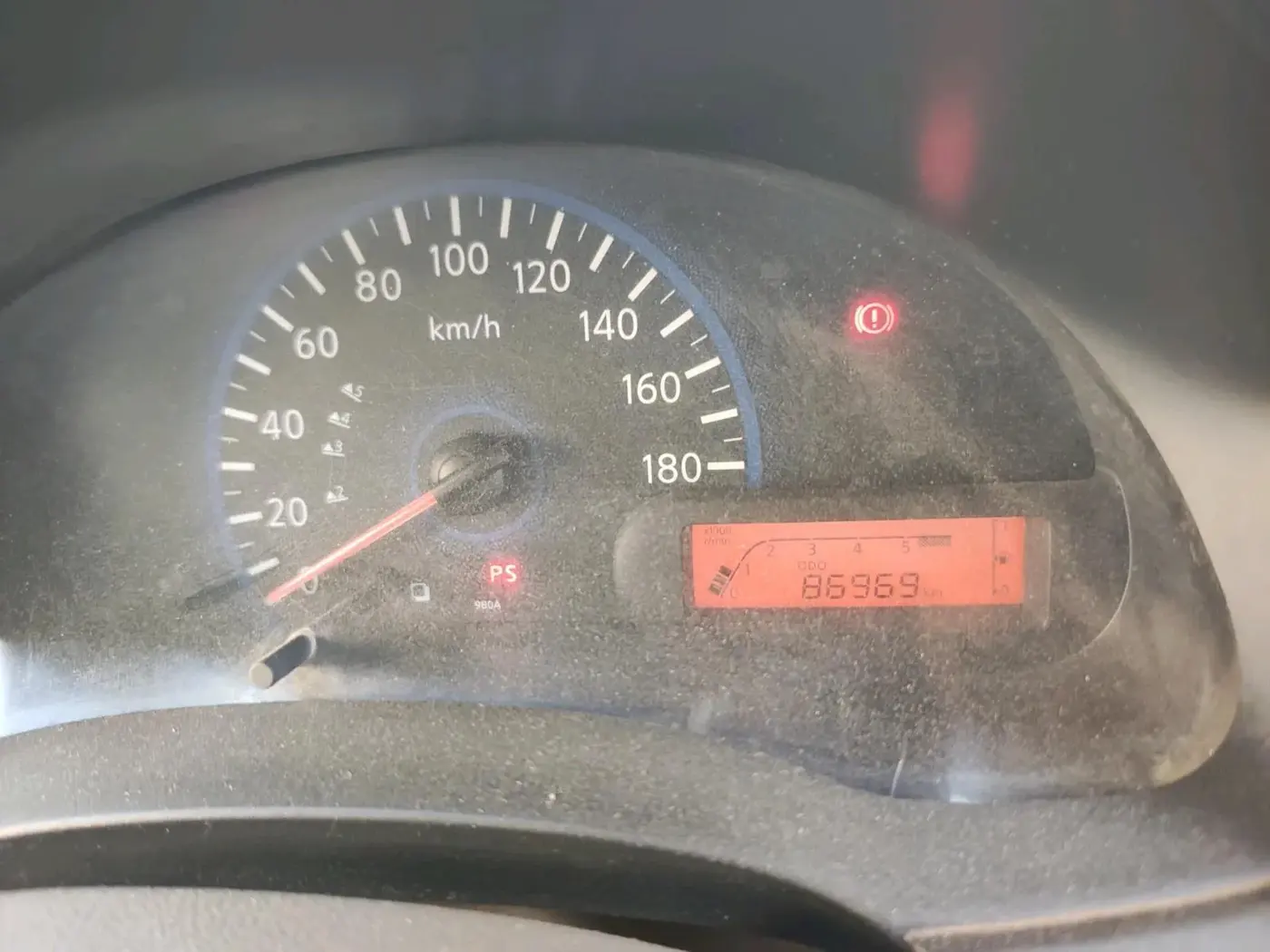 2014 Datsun Go T, CNG, Manual, 86,969 km, interior