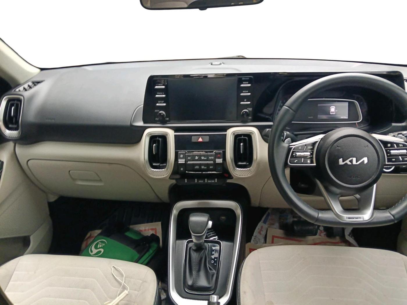 2023 KIA SONET HTX 1.0 DCT, Petrol, Automatic, 18,779 km, interior