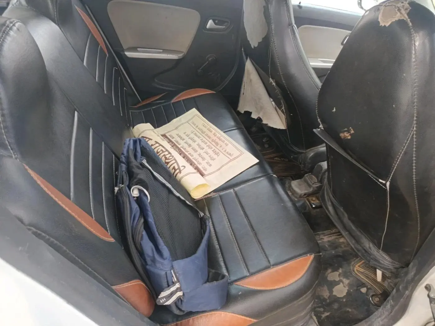 2017 Maruti Alto K10 VXI, Petrol, Manual, 1,04,615 km, interior