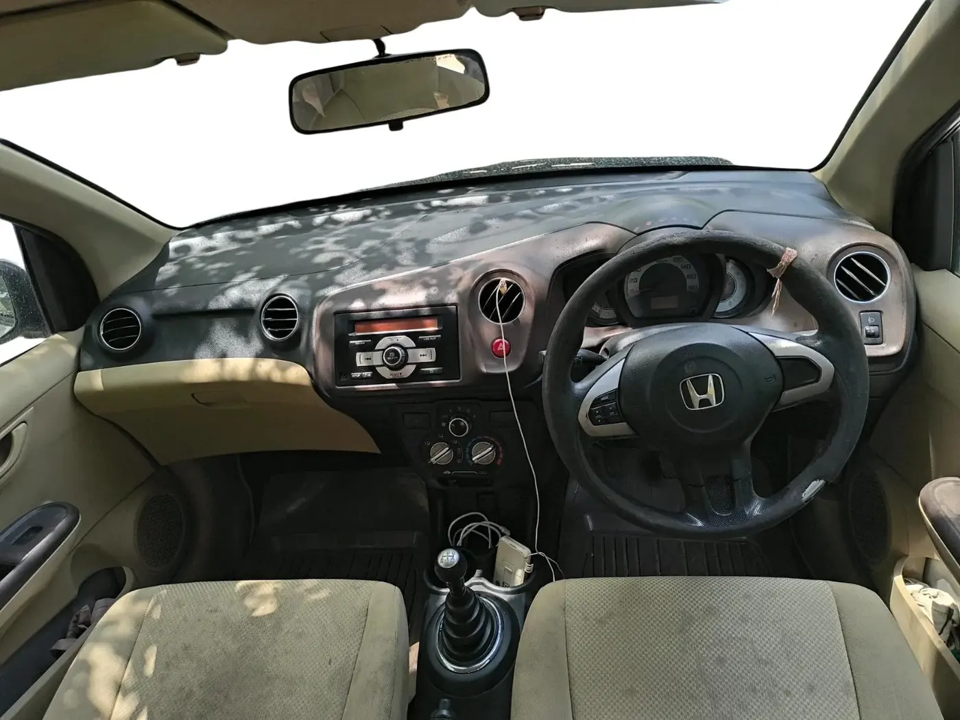 2012 Honda Brio S MT, Petrol, Manual, 89,913 km, interior