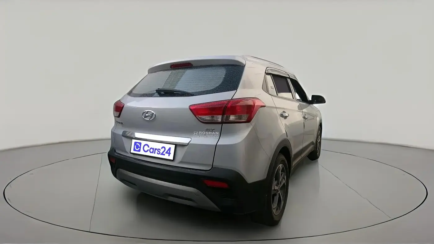 2018 Hyundai Creta SX AT 1.6 DIESEL, Diesel, Automatic, 1,01,498 km, exterior