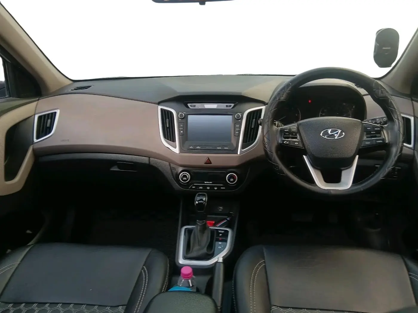 2018 Hyundai Creta SX AT 1.6 DIESEL, Diesel, Automatic, 1,01,498 km, interior