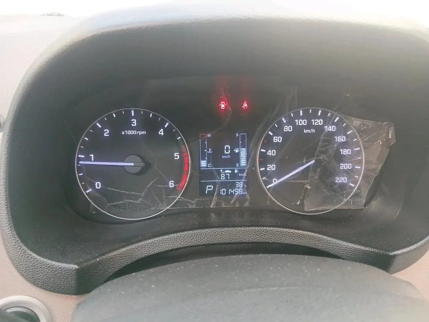 2018 Hyundai Creta SX AT 1.6 DIESEL, Diesel, Automatic, 1,01,498 km, interior