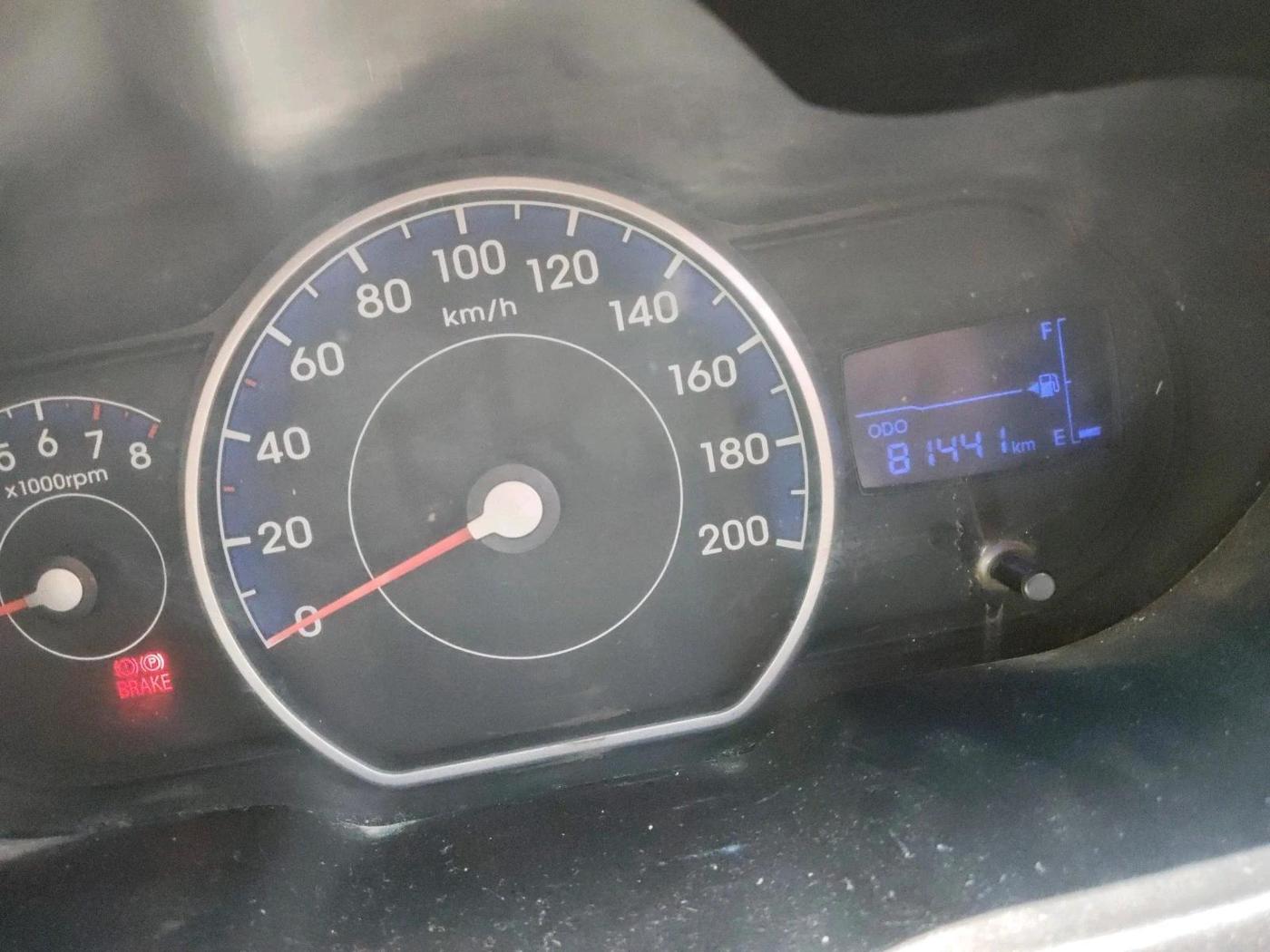 2012 Hyundai i10 MAGNA 1.2, CNG, Manual, 81,441 km, interior