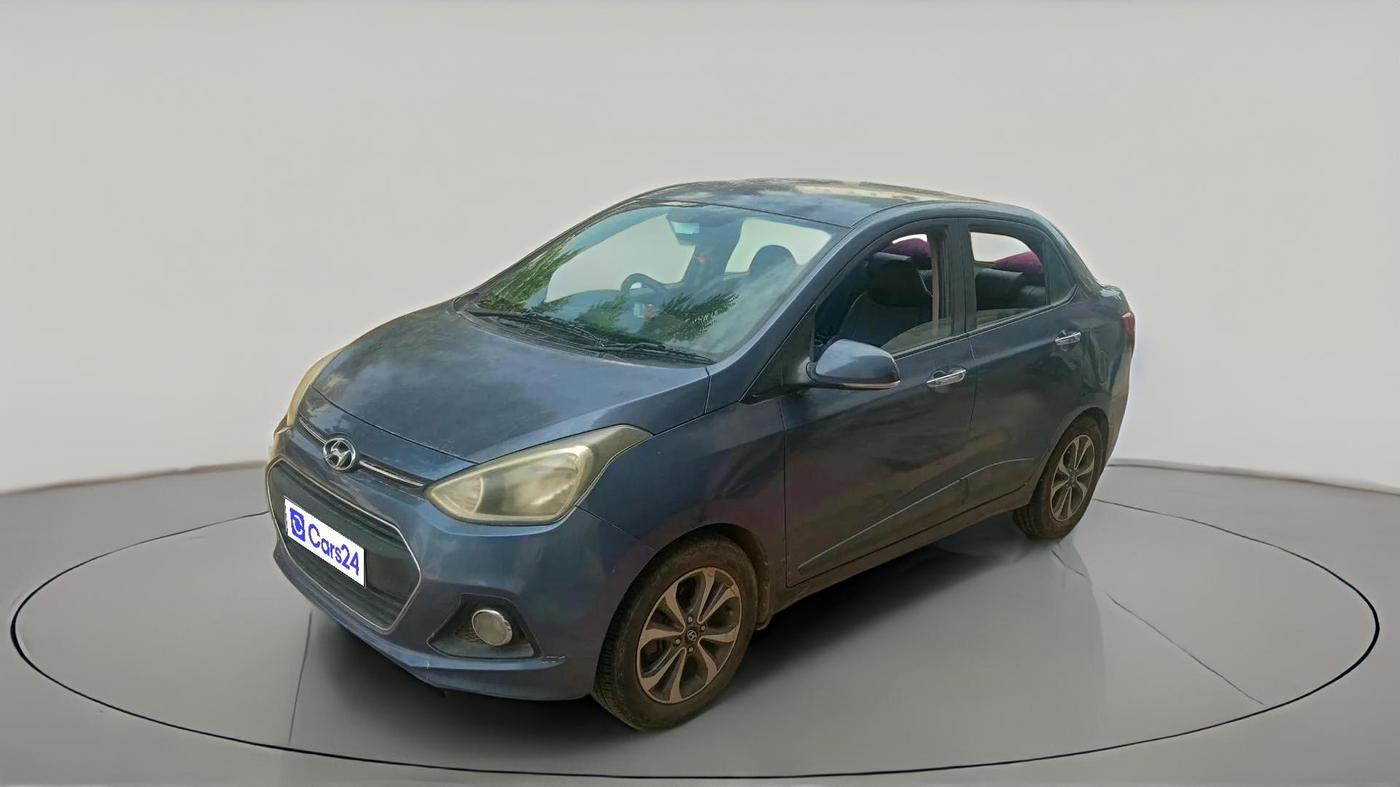 2014 Hyundai Xcent S 1.2, Petrol, Manual, 1,19,476 km, exterior