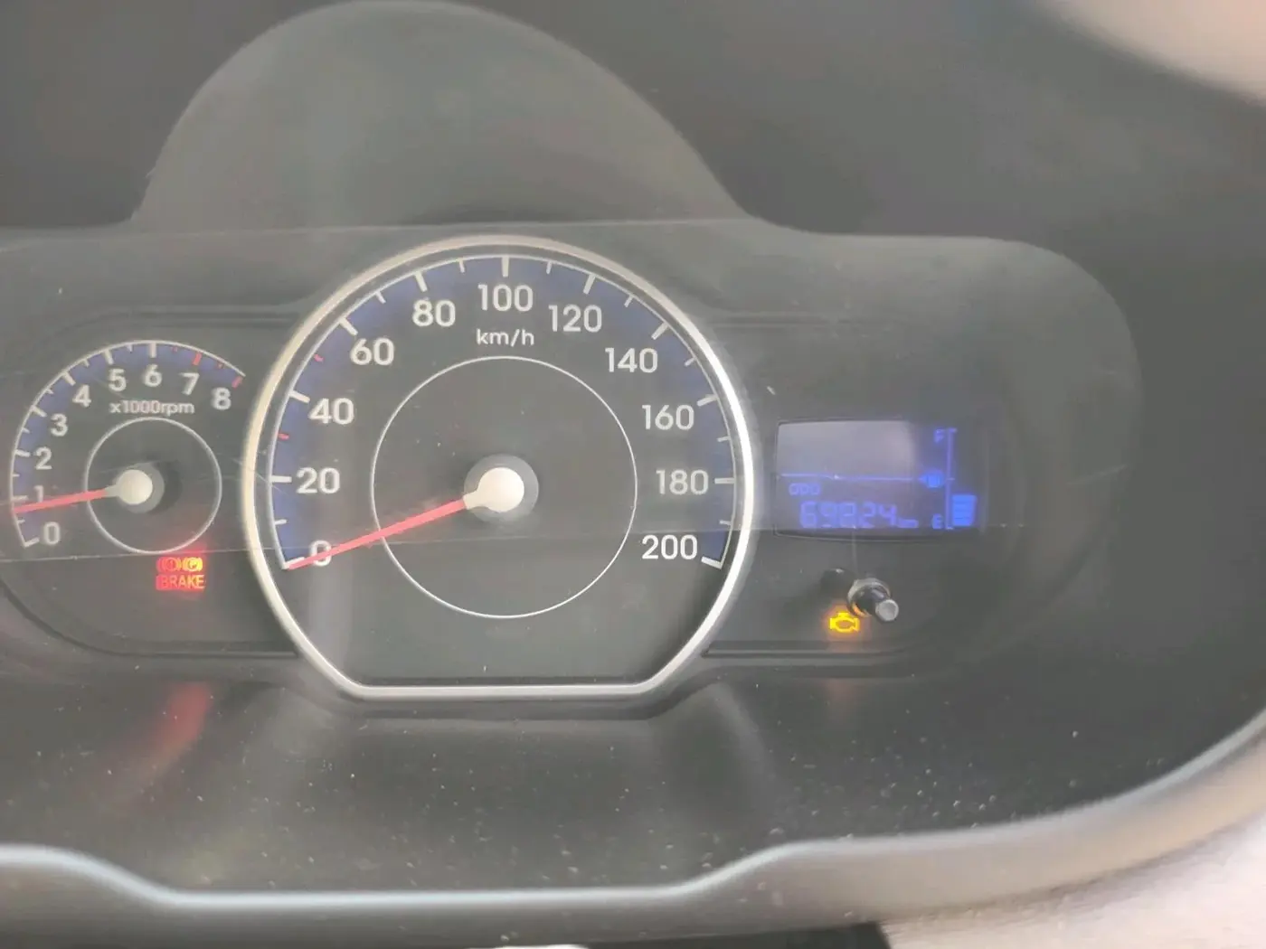 2011 Hyundai i10 MAGNA 1.2, Petrol, Manual, 69,824 km, interior