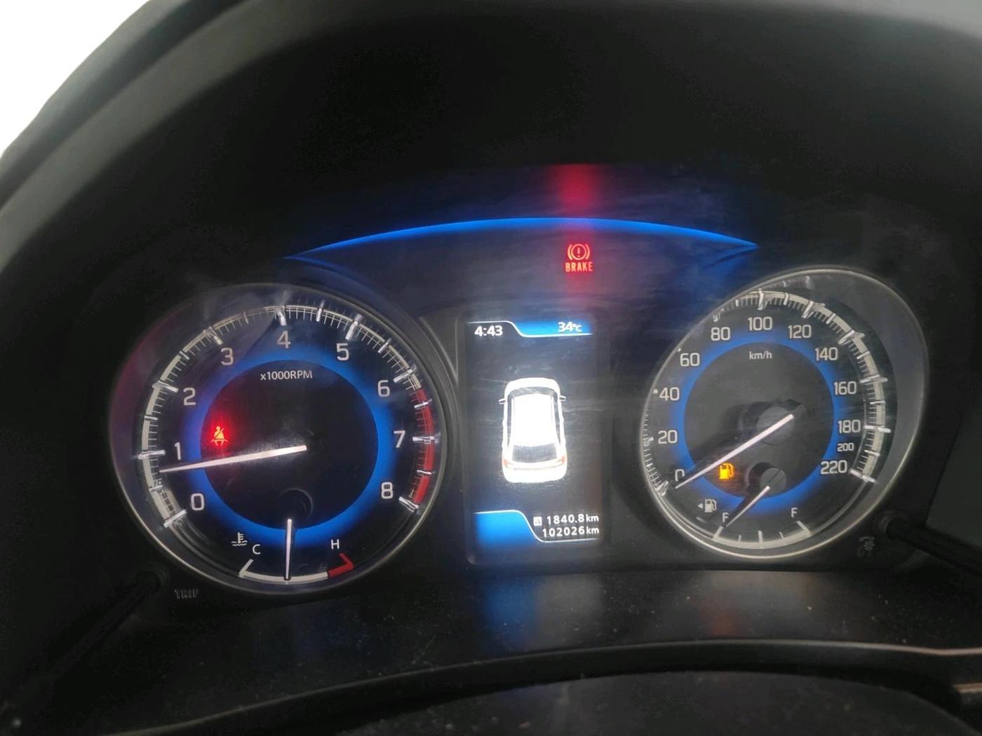 2016 Maruti Baleno ALPHA PETROL 1.2, Petrol, Manual, 1,14,324 km, interior