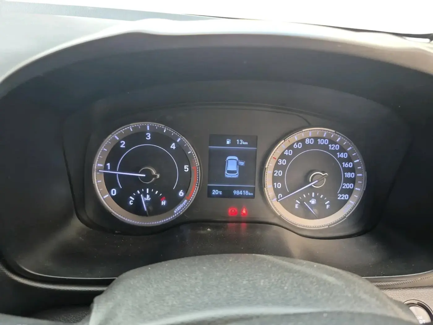 2019 Hyundai VENUE SX(O) 1.4 CRDI, Diesel, Manual, 98,418 km, interior