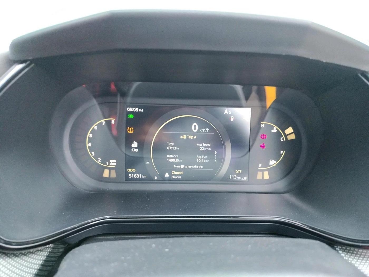 2023 Tata Safari XZ PLUS 2.0L RED DARK EDITION 7 STR MT, Diesel, Manual, 51,631 km, interior