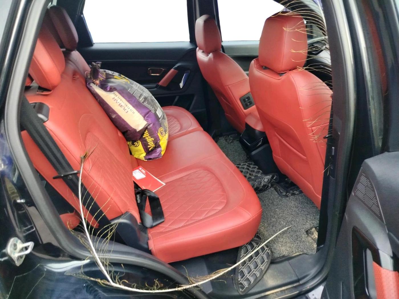 2023 Tata Safari XZ PLUS 2.0L RED DARK EDITION 7 STR MT, Diesel, Manual, 51,631 km, interior