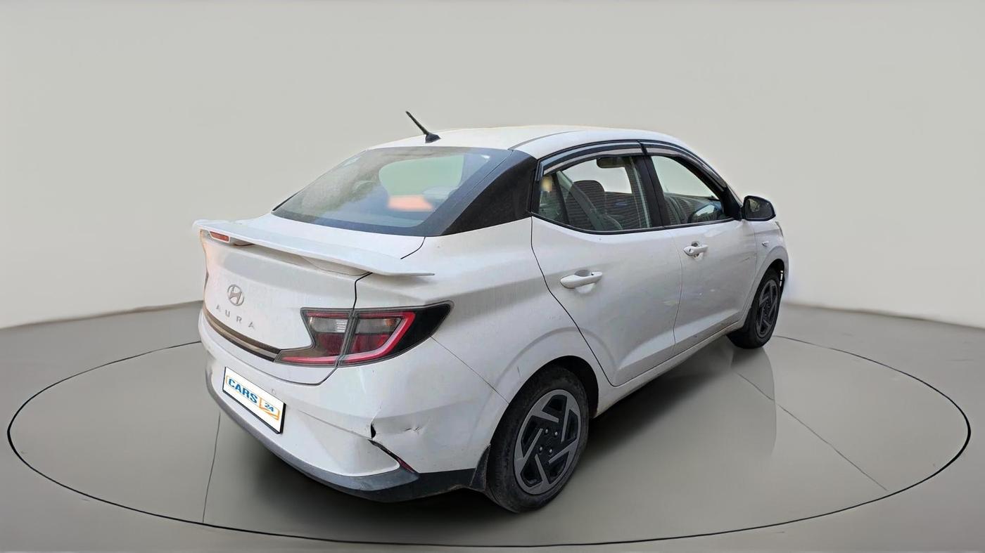 2024 Hyundai AURA S 1.2 CNG, CNG, Manual, 34,400 km, exterior