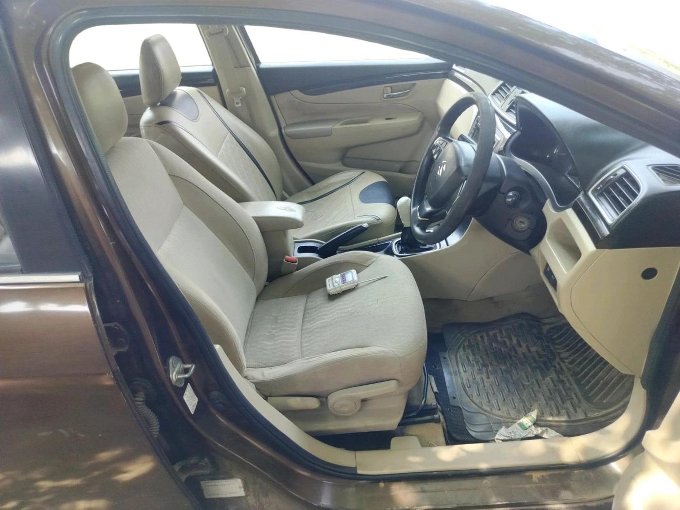 2017 Maruti Ciaz DELTA DIESEL 1.3, Diesel, Manual, 85,254 km, interior
