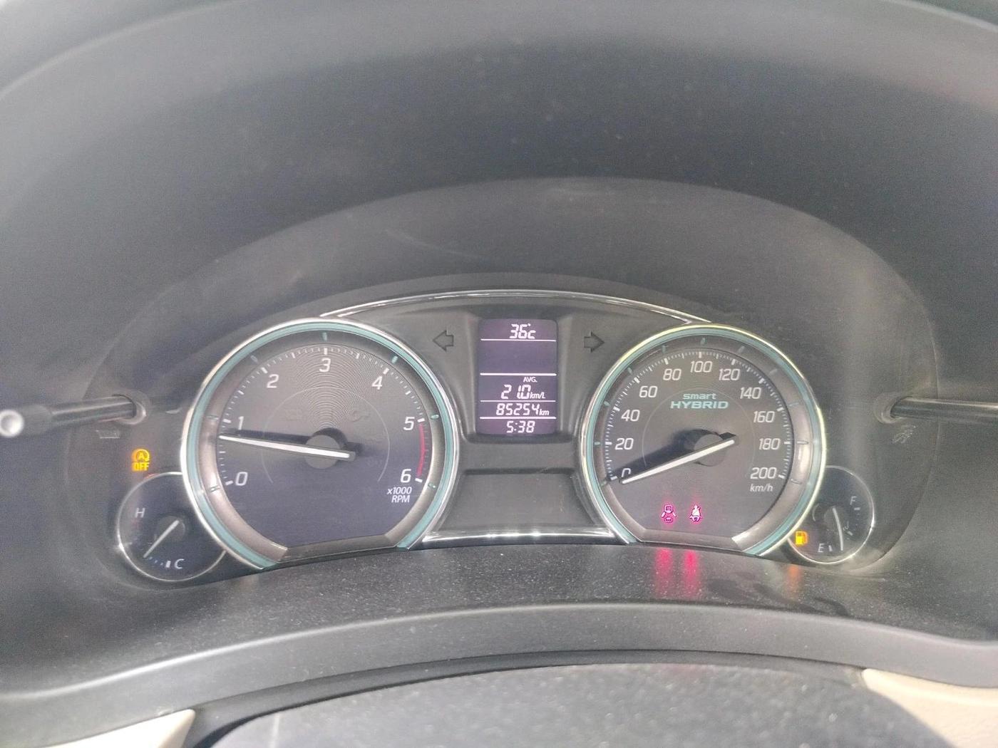 2017 Maruti Ciaz DELTA DIESEL 1.3, Diesel, Manual, 85,254 km, interior