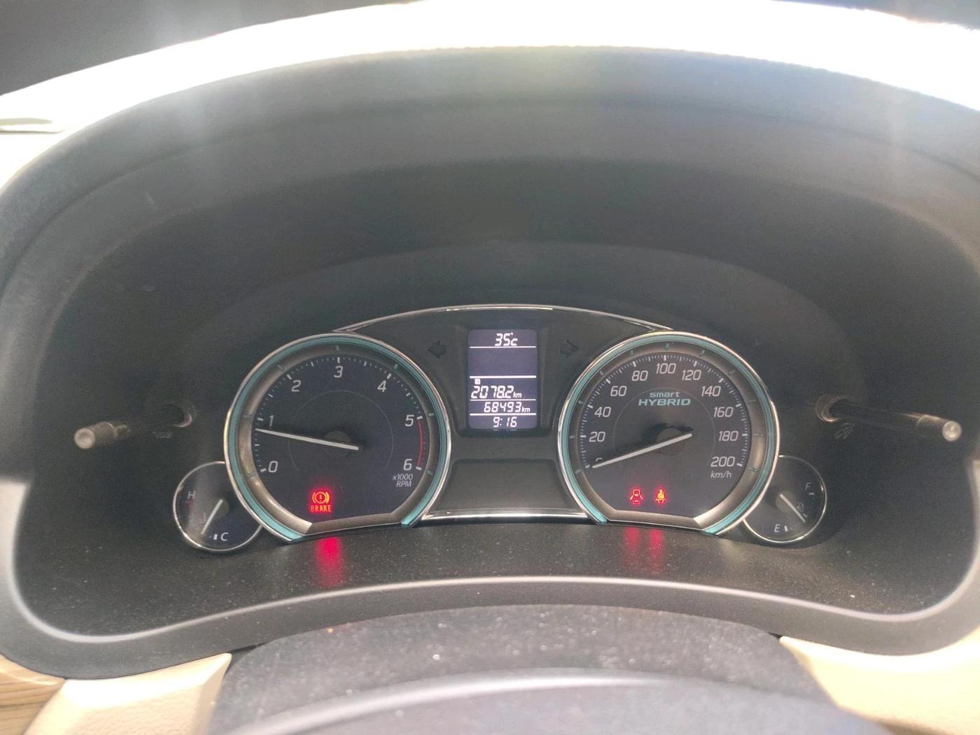 2018 Maruti Ciaz DELTA DIESEL 1.3, Diesel, Manual, 68,493 km, interior