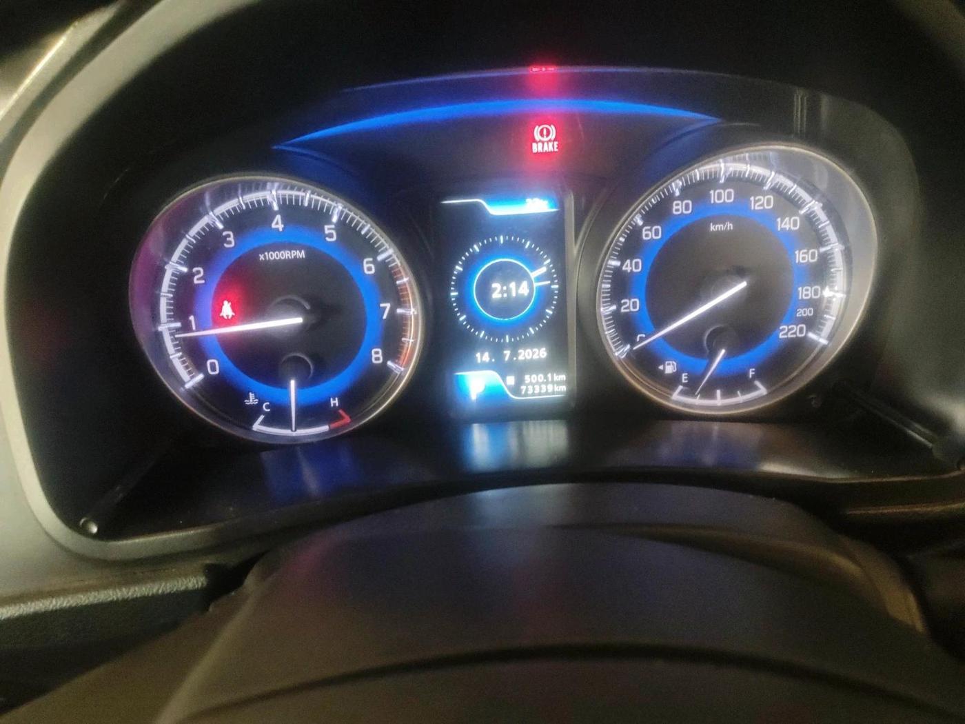 2017 Maruti Baleno ZETA CVT PETROL 1.2, Petrol, Automatic, 73,339 km, interior