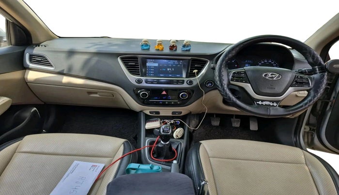 2019 Hyundai Verna 1.6 SX (O) CRDI MT, Diesel, Manual, 1,14,700 km, interior