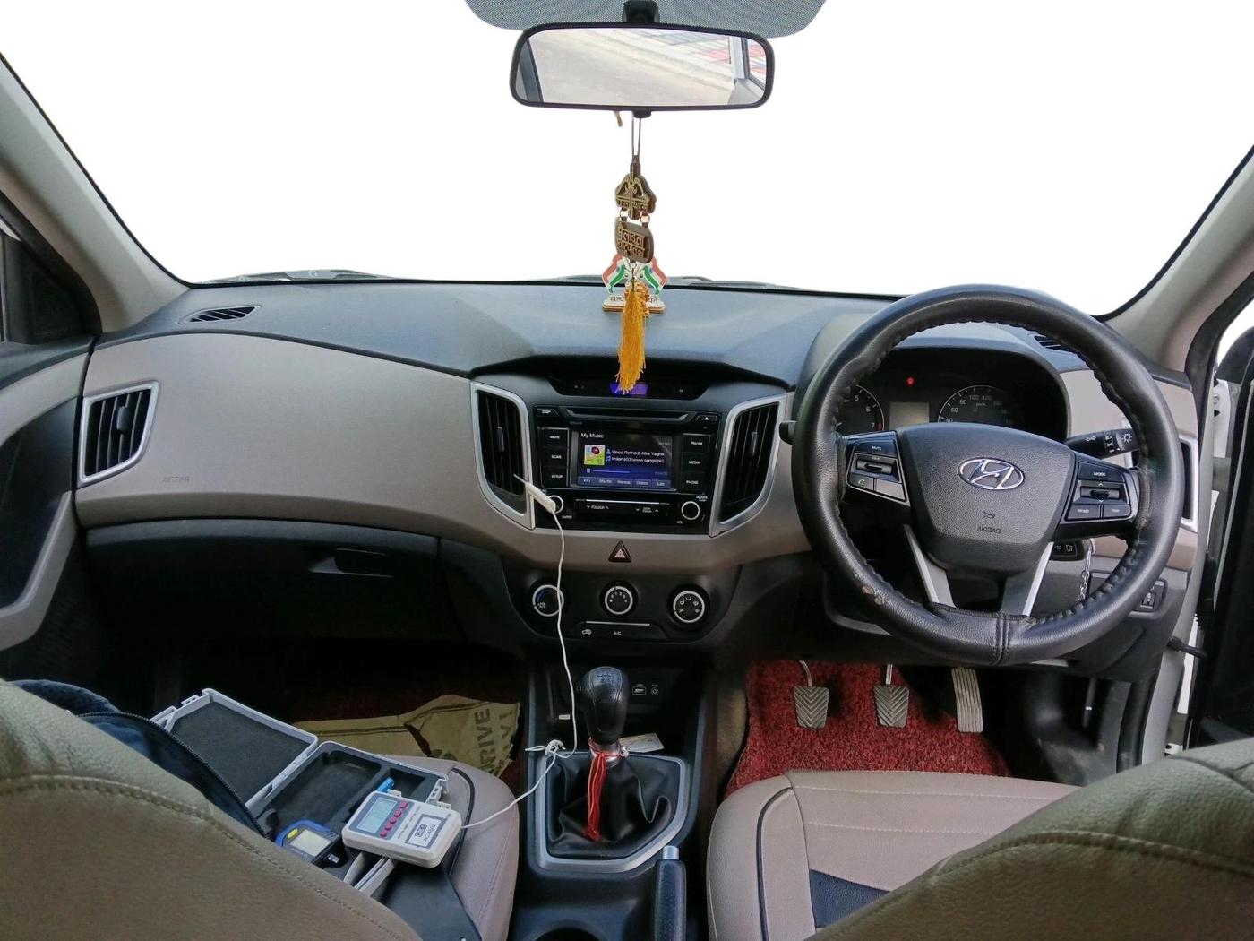 2017 Hyundai Creta E PLUS 1.6 PETROL, Petrol, Manual, 40,095 km, interior