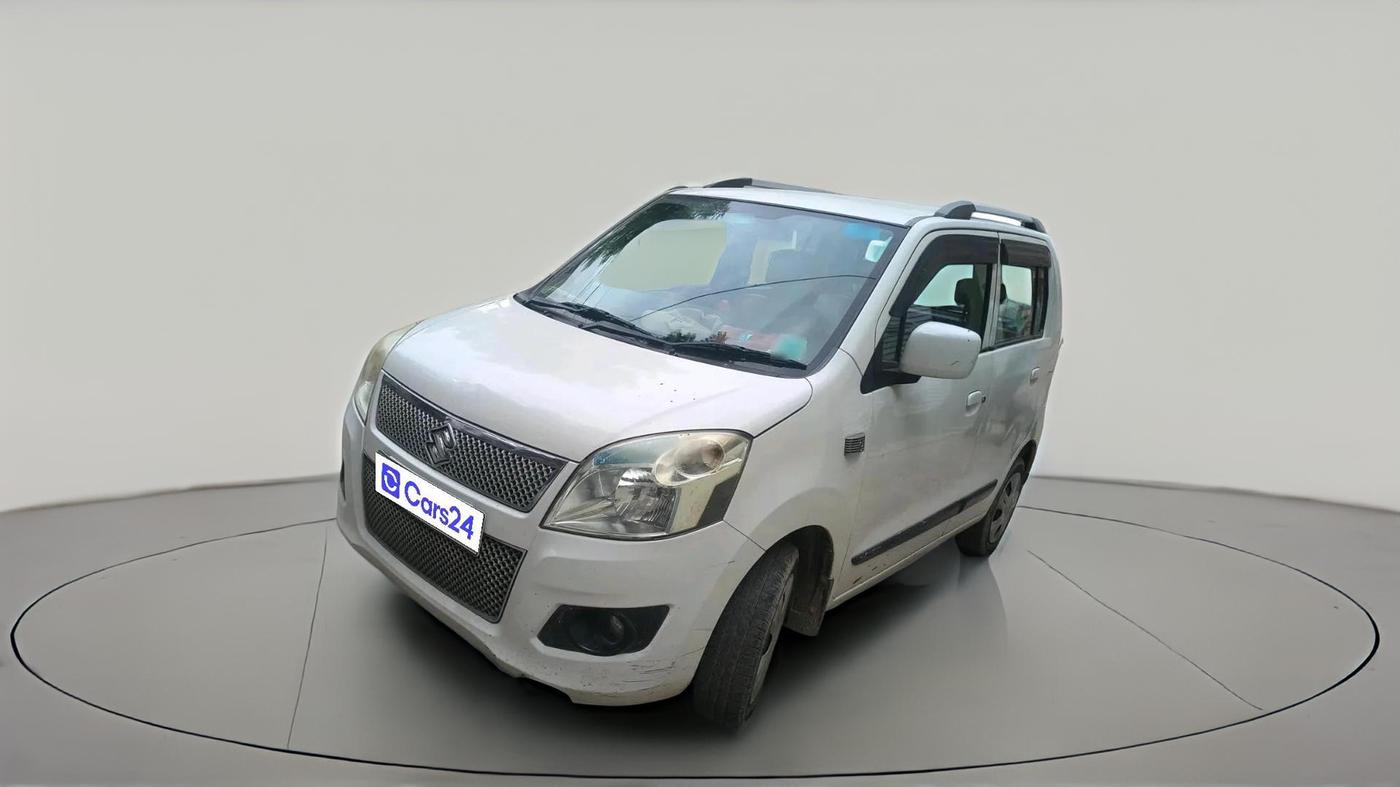2018 Maruti Wagon R 1.0 VXI, Petrol, Manual, 92,317 km, exterior