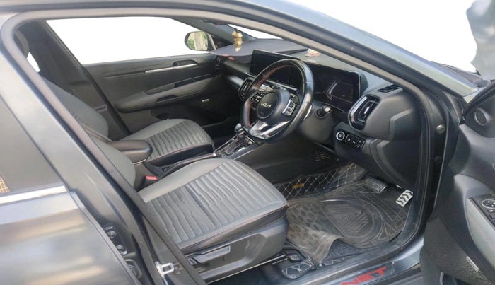 2022 KIA SONET X LINE 1.0 DCT, Petrol, Automatic, 57,345 km, interior