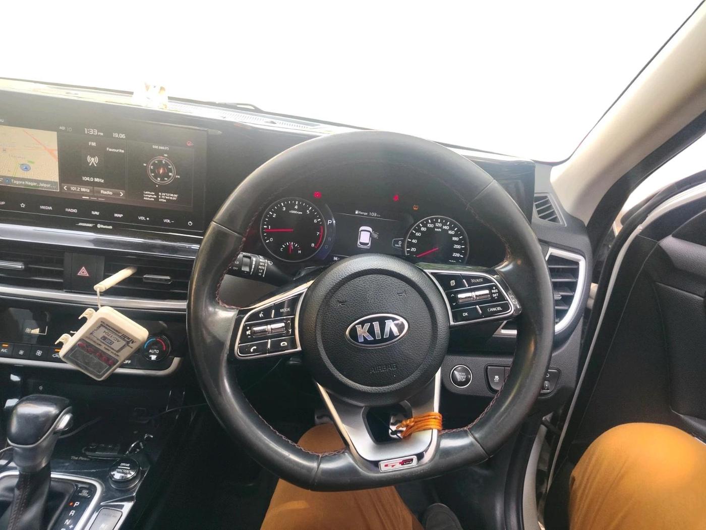2021 KIA SELTOS GTX PLUS DCT 1.4 PETROL, Petrol, Automatic, 1,15,135 km, interior