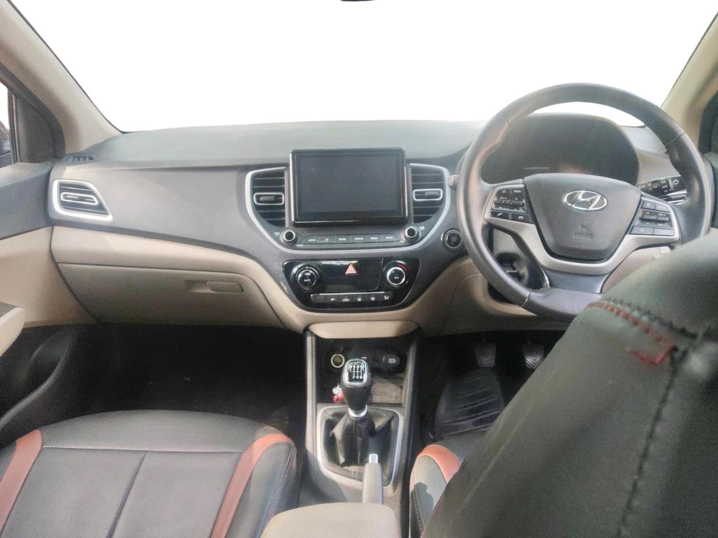2021 Hyundai Verna SX 1.5 VTVT, Petrol, Manual, 20,620 km, interior