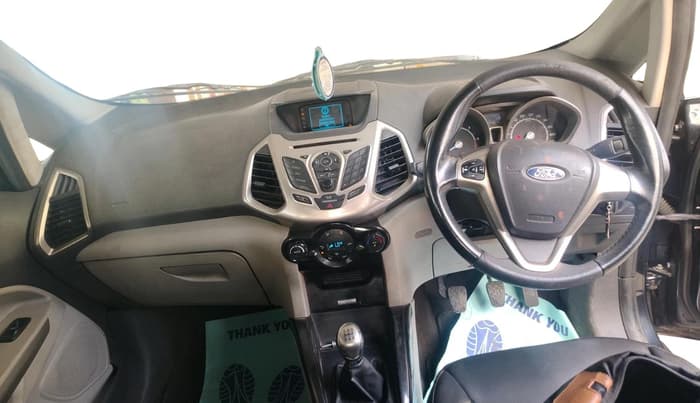 2013 Ford Ecosport TITANIUM 1.5L DIESEL, Diesel, Manual, 2,02,715 km, interior