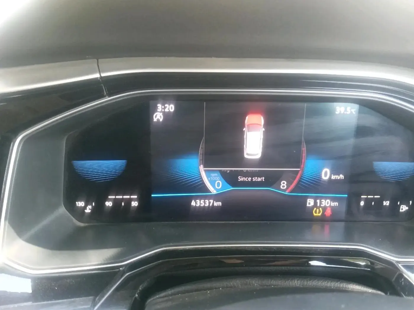 2022 Volkswagen VIRTUS TOPLINE TSI 1.0 MT, Petrol, Manual, 43,537 km, interior