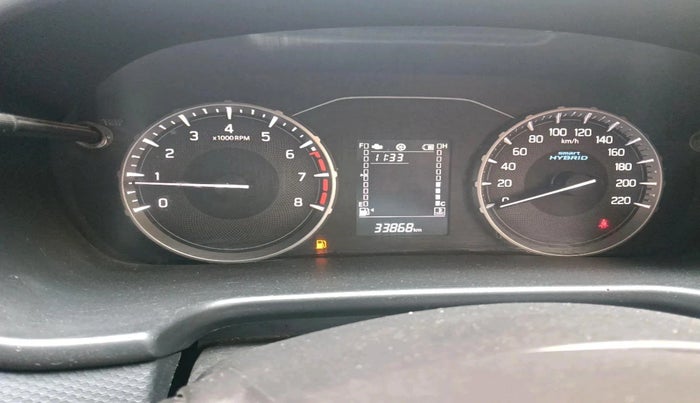 2022 Maruti BREZZA LXI SMART HYBRID, CNG, Manual, 33,868 km, interior