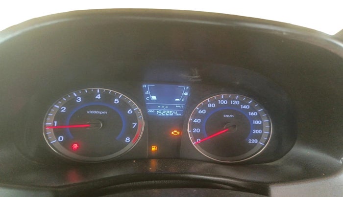 2016 Hyundai Verna 1.6 VTVT S, Petrol, Manual, 1,52,264 km, interior