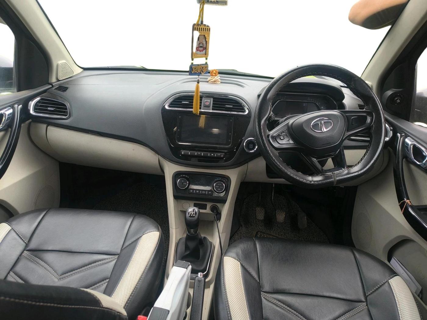2022 Tata TIGOR XZ PLUS PETROL, Petrol, Manual, 60,650 km, interior