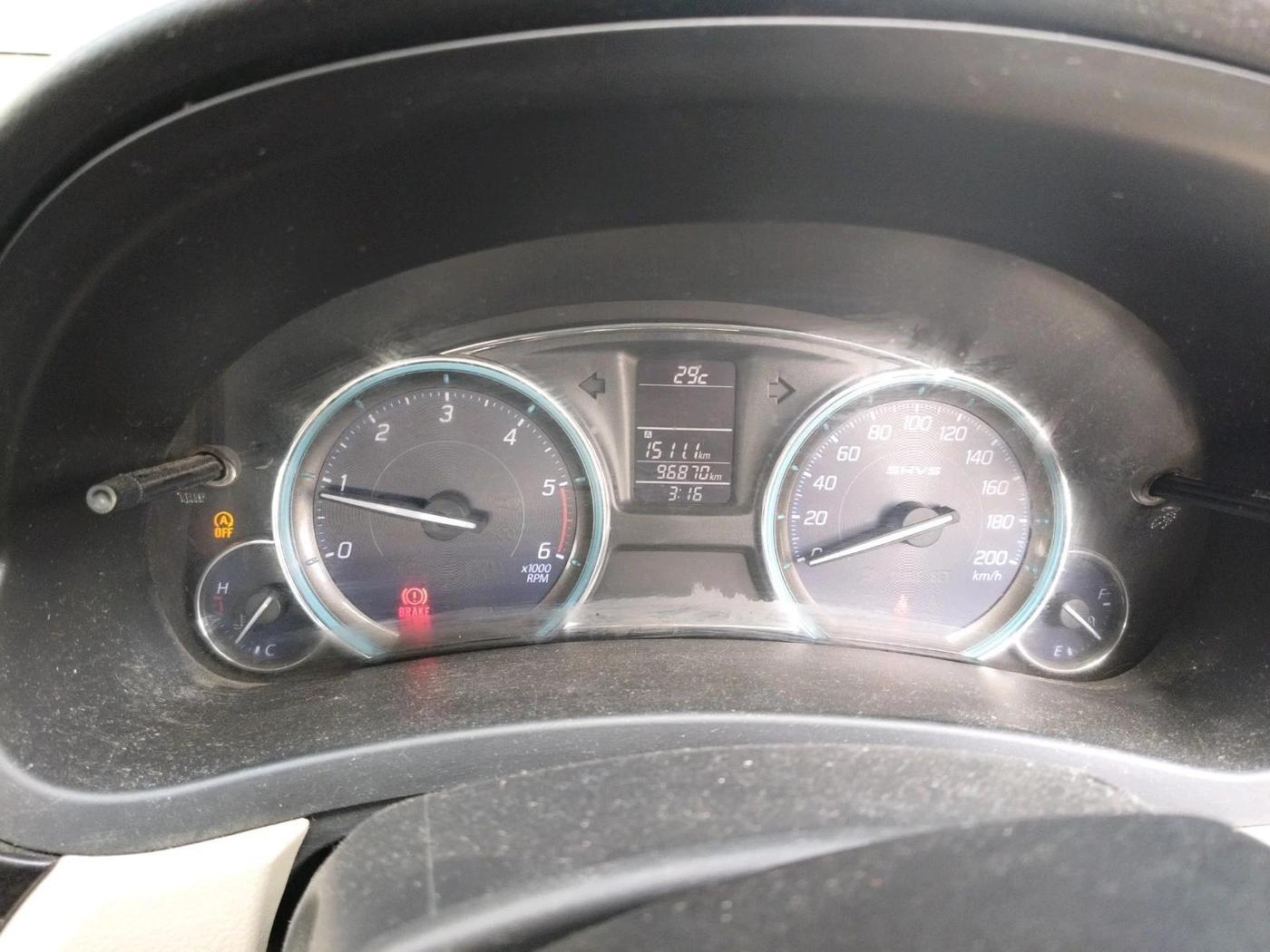2016 Maruti Ciaz VDI+ SHVS, Diesel, Manual, 96,870 km, interior