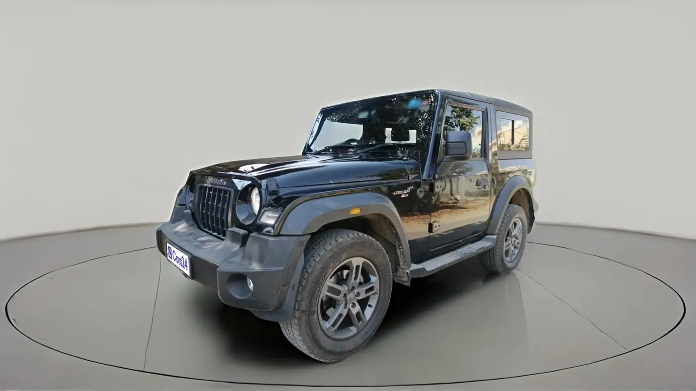 2023 Mahindra Thar LX P 2WD AT HT, Petrol, Automatic, 11,628 km, exterior