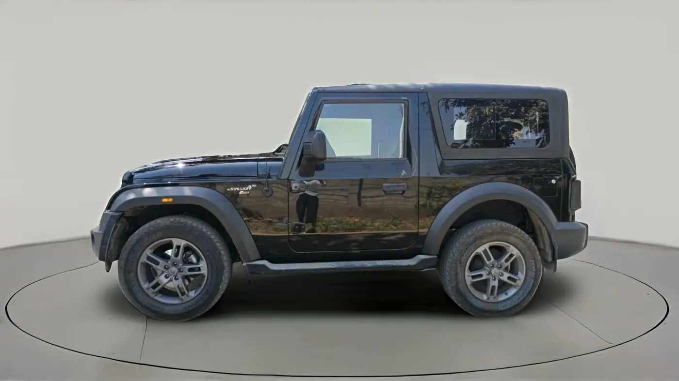 2023 Mahindra Thar LX P 2WD AT HT, Petrol, Automatic, 11,628 km, exterior