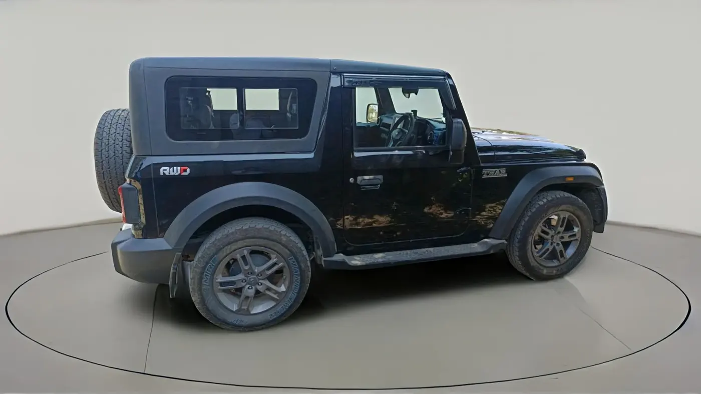 2023 Mahindra Thar LX P 2WD AT HT, Petrol, Automatic, 11,628 km, exterior