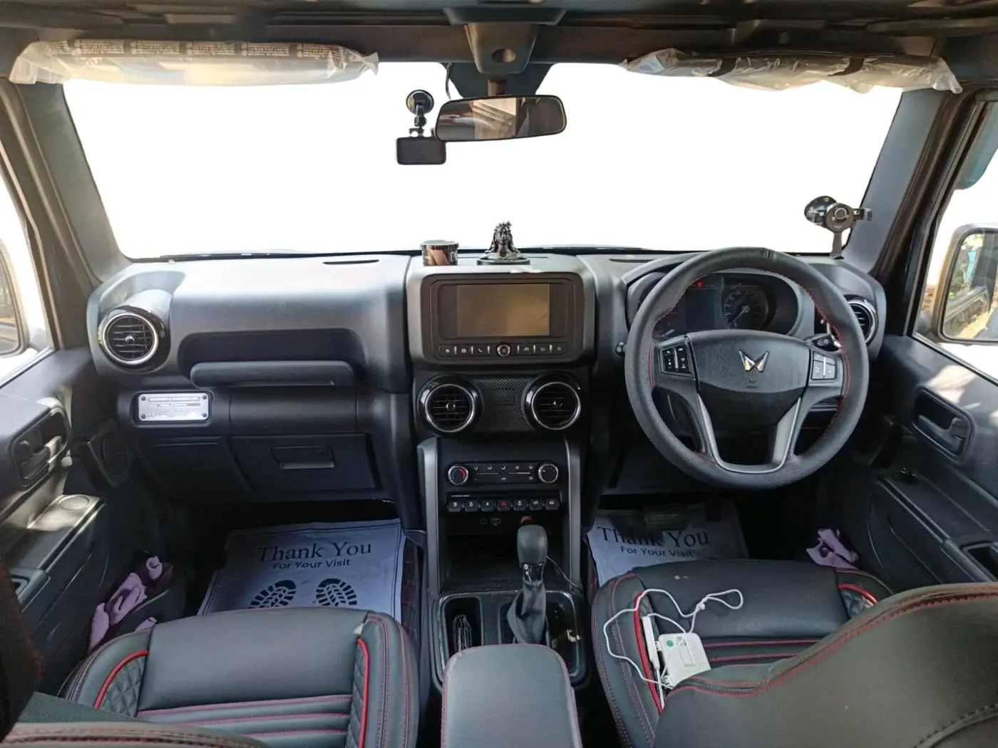 2023 Mahindra Thar LX P 2WD AT HT, Petrol, Automatic, 11,628 km, interior