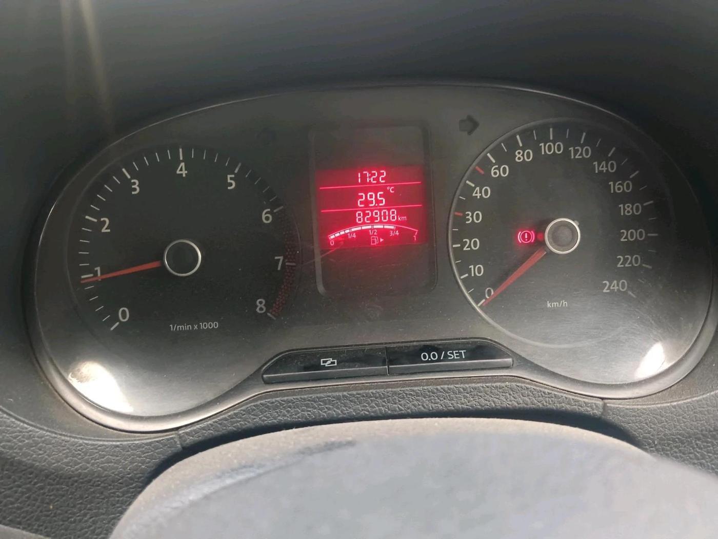2011 Volkswagen Polo TRENDLINE 1.2L PETROL, Petrol, Manual, 82,908 km, interior