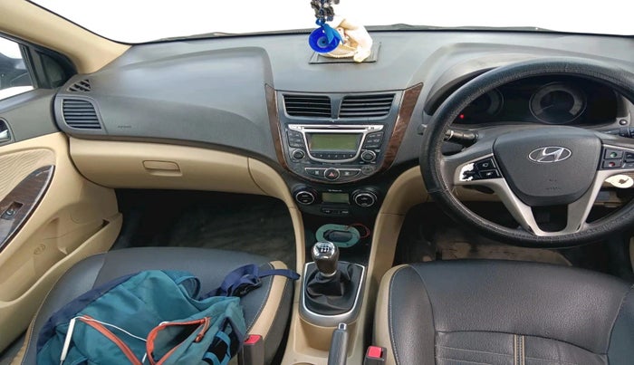 2013 Hyundai Verna FLUIDIC 1.6 CRDI SX, Diesel, Manual, 1,33,286 km, interior